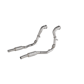 Akrapovic 2020+ Audi RS Q8 (4M) Link Pipe Set (SS) Catted (Excl Models w/5C1 Option Code)