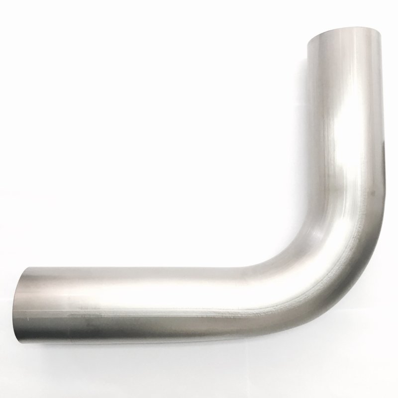 Ticon Industries 2.5in Diameter 90 Degree 1mm WT 3.75in CLR 6.5in Leg/8in Leg Titanium Mandrel Ticon Industries 2.5in Diameter 90 Degree 1mm WT 3.75in CLR 6.5in Leg/8in Leg Titanium Mandrel