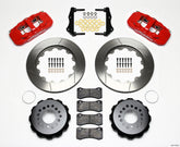 Wilwood AERO4 Rear Kit 14.25in Red 2006-10 Magnum/Challngr/Chrgr/300C