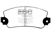 EBC 75-81 Lancia Beta 1.8L Greenstuff Rear Brake Pads