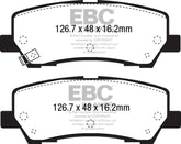 EBC 15+ Ford Mustang 2.3 Turbo Performance Pkg Redstuff Rear Brake Pads