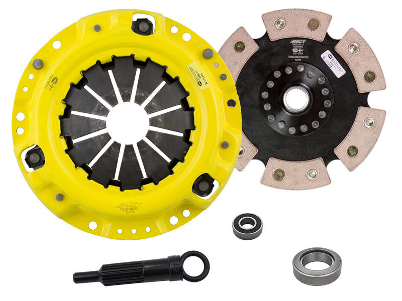 ACT 1980 Toyota Corolla HD/Race Rigid 6 Pad Clutch Kit ACT 1980 Toyota Corolla HD/Race Rigid 6 Pad Clutch Kit