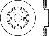 StopTech 09-18 Kia Forte Cryo Front Right Slotted Sport Brake Rotor