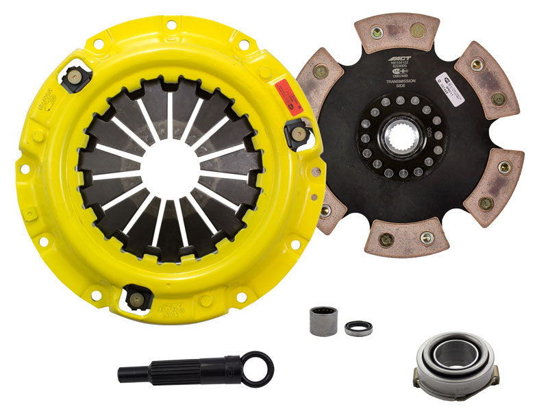ACT 1987 Mazda RX-7 HD/Race Rigid 6 Pad Clutch Kit ACT 1987 Mazda RX-7 HD/Race Rigid 6 Pad Clutch Kit