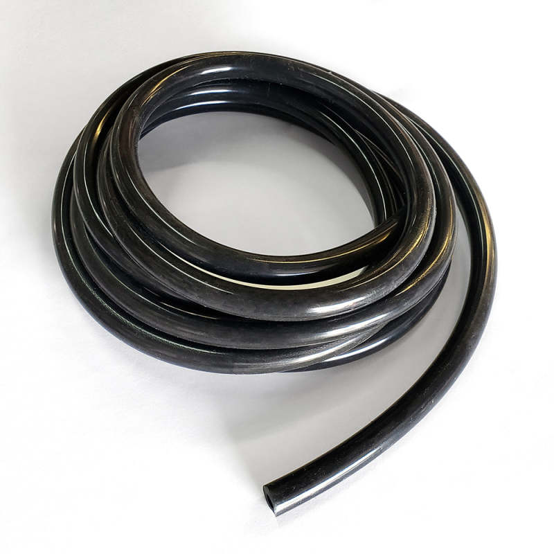 Ticon Industries 5/32in / 4mm Black Silicone Hose - 10ft Ticon Industries 5/32in / 4mm Black Silicone Hose - 10ft
