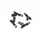 DeatschWerks 85-98 Volvo 240/740/940 Red Block 650cc Injectors - Set of 4