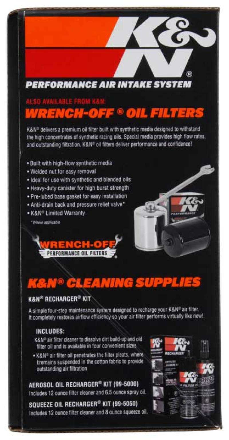 K&N 01-17 Harley Davidson Softail / Dyna FI Performance Air Intake System K&N 01-17 Harley Davidson Softail / Dyna FI Performance Air Intake System