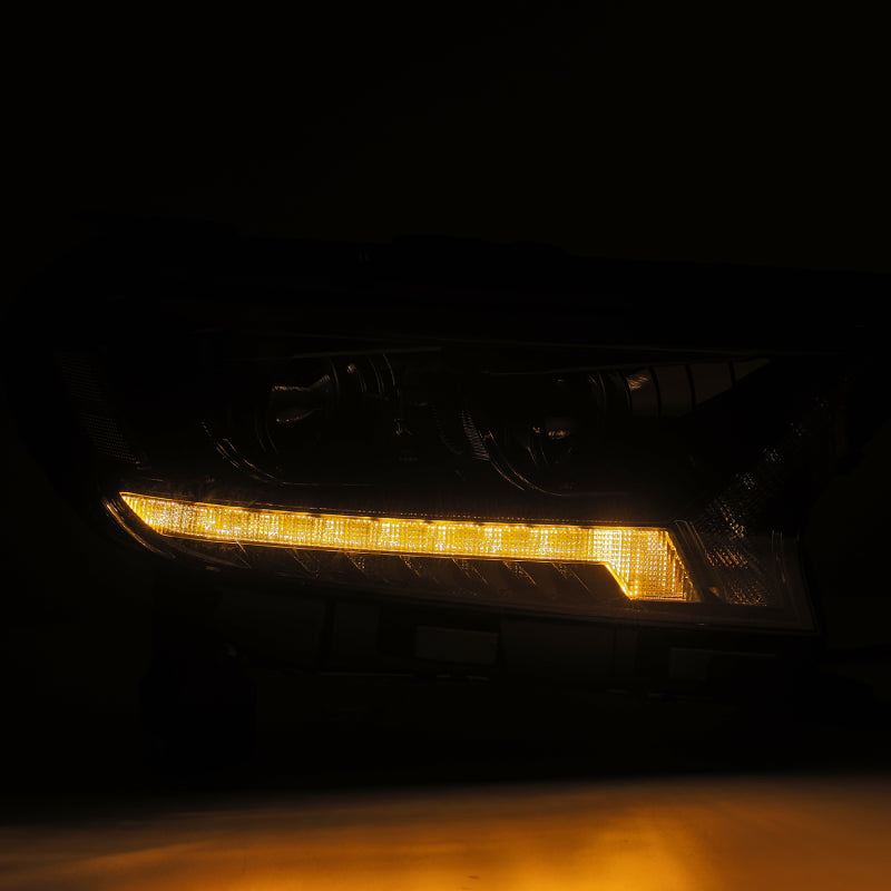 AlphaRex 19-21 Ford Ranger LUXX LED Proj Headlights Plank Style Alpha Black w/Seq Signal/DRL AlphaRex 19-21 Ford Ranger LUXX LED Proj Headlights Plank Style Alpha Black w/Seq Signal/DRL