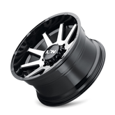 ION Type 143 18x9 / 5x139.7 BP / 0mm Offset / 108mm Hub Black/Machined Wheel