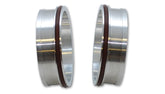 Vibrant Aluminum Weld Ferrules w/ O-Rings for 5in OD Tubing - Sold in Pairs