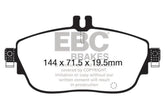 EBC 13+ Mercedes-Benz CLA250 2.0 Turbo Yellowstuff Front Brake Pads