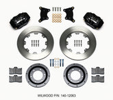 Wilwood Forged DynaliteI Front Hat Kit 12.19in Shelby CSX6000