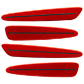 Oracle 05-13 Chevrolet Corvette C6 Concept Sidemarker Set - Tinted - Victory Red (GCN)
