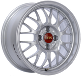 BBS RG-F 15x7 4x100 ET42 Sport Silver Wheel -70mm PFS/Clip Required