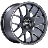 BBS CH-R 20x10.5 5x112 ET25 Satin Titanium Polished Rim Protector Wheel -82mm PFS/Clip Required