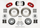 Wilwood Narrow Superlite 6R Front Hub Kit 14.00in Red Magnum Force Drop Spindle