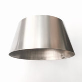 Ticon Industries 2-1/2in OAL 4.0in to 5.0in Titanium Transition Reducer Cone