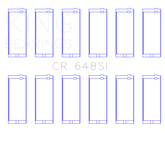 King Jeep 232CI/242CI/248CI / Rambler 232CI (Size .030) Connecting Rod Bearing Set