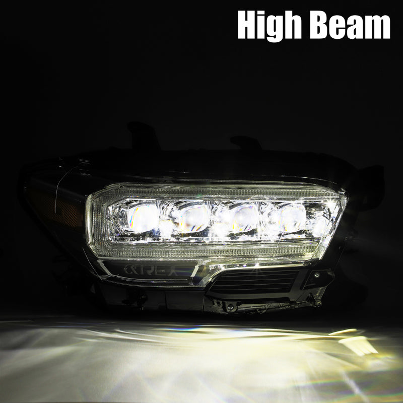 AlphaRex 16-20 Toyota Tacoma NOVA LED Projector Headlights Plank Style Black w/Activation Light AlphaRex 16-20 Toyota Tacoma NOVA LED Projector Headlights Plank Style Black w/Activation Light