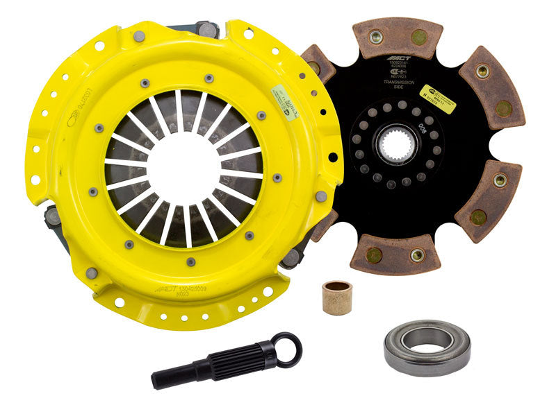 ACT 1989 Nissan 240SX HD/Race Rigid 6 Pad Clutch Kit ACT 1989 Nissan 240SX HD/Race Rigid 6 Pad Clutch Kit