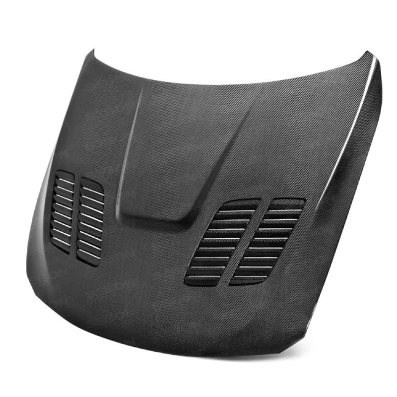 Seibon 12-13 BMW F30 GTR-Style Carbon Fiber Hood Seibon 12-13 BMW F30 GTR-Style Carbon Fiber Hood