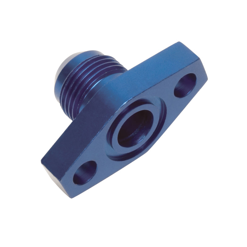Russell Performance -10 AN Blue Oil Drain to Male Fitting (Includes Viton O-ring) Russell Performance -10 AN Blue Oil Drain to Male Fitting (Includes Viton O-ring)