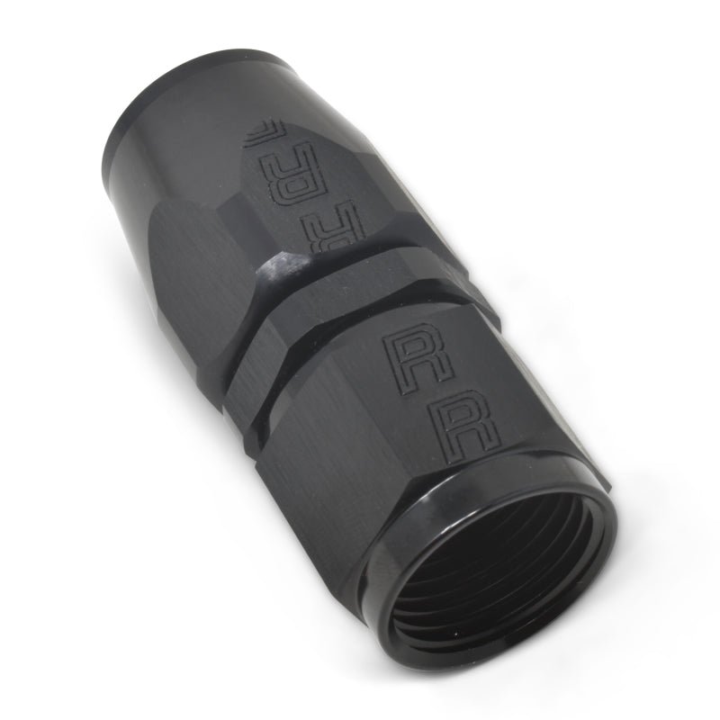 Russell Performance -10 AN Black Straight Full Flow Hose End Russell Performance -10 AN Black Straight Full Flow Hose End