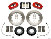 Wilwood Narrow Superlite Red 6R Front Kit 14in Slotted Rotor w/ Lines 05-15 Toyota Tacoma