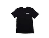 Zone Offroad Black Premium Cotton T-Shirt - Green Logo - 5XL