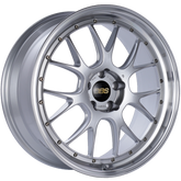 BBS LM-R 21x9 5x120 ET32 Diamond Silver Center Diamond Cut Lip Wheel -82mm PFS/Clip Required