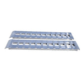 Gen-Y Heavy-Duty 8ft Aluminum Loading Ramps 15in x 96in 5K Capacity Per Ramp - Pair