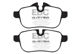 EBC 09+ BMW Z4 3.0 (E89) Yellowstuff Rear Brake Pads