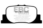 EBC 00-01 Lexus ES300 3.0 Redstuff Rear Brake Pads