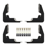 Westin 2014-2018 Chevy Silverado 1500 Reg Cab Premier Oval Nerf Step Bar Mount Kit - Black
