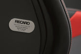 Recaro Sportster CS Nurburgring Edition Passenger Seat - Black/Red Leather/Black Leather