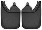 Husky Liners 2016 Toyota Tacoma w/ OE Fender Flares Custom Molded Rear Mud Guards - Black