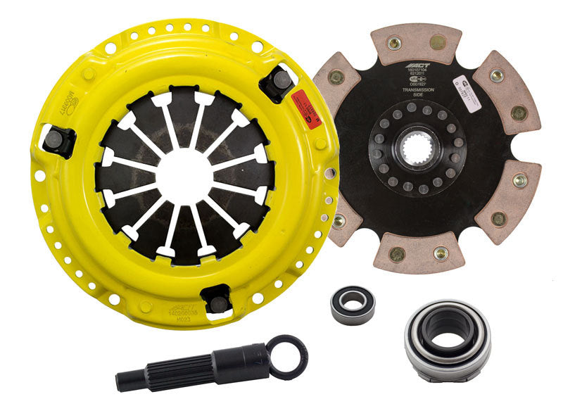 ACT 1988 Honda Civic HD/Race Rigid 6 Pad Clutch Kit ACT 1988 Honda Civic HD/Race Rigid 6 Pad Clutch Kit