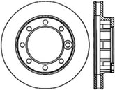 StopTech 71-86 Chevrolet K20 Suburban Cryo Slotted Front Right Sport Brake Rotor