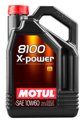 Motul 5L Synthetic Engine Oil 8100 10W60 X-Power