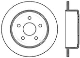StopTech 07-18 Jeep Wrangler Cryo Slotted Rear Right Sport Brake Rotor