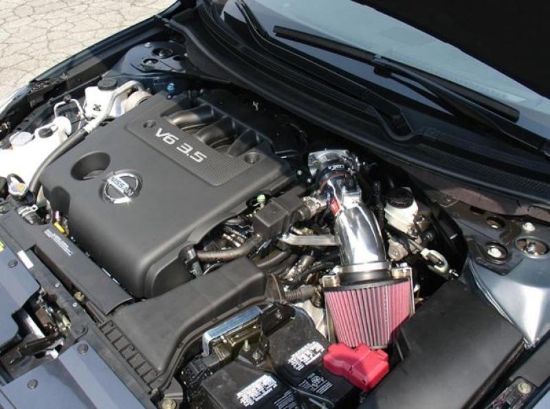 Injen 07-09 Altima 3.5L V6 Coupe & Sedan w/ Heat Shield Polished Short Ram Intake Injen 07-09 Altima 3.5L V6 Coupe & Sedan w/ Heat Shield Polished Short Ram Intake