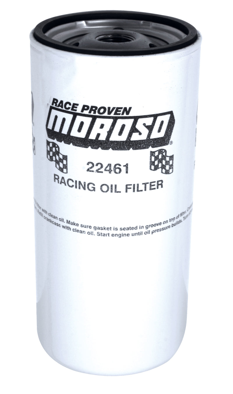 Moroso Chevrolet 13/16in Thread 8in Tall Oil Filter - Racing Moroso Chevrolet 13/16in Thread 8in Tall Oil Filter - Racing