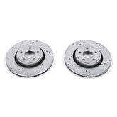 Power Stop 11-19 Dodge Durango Front Evolution Drilled & Slotted Rotors - Pair