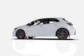 Rally Armor 2022 Hyundai Kona N (Excl. Kona/Kona N-Line) Pink Mud Flap BCE Logo