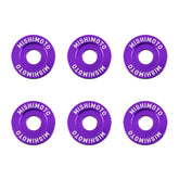 Mishimoto Large Fender Washer Kit (6pcs) - Purple