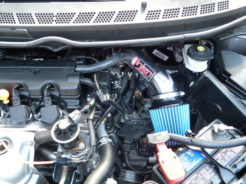 Injen 06-11 Honda Civic Ex 1.8L 4cyl Polished Tuned Air Intake w/ MR Tech/Nano-Fiber Dry Filter Injen 06-11 Honda Civic Ex 1.8L 4cyl Polished Tuned Air Intake w/ MR Tech/Nano-Fiber Dry Filter