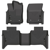Husky Liners 2022 Toyota Tundra WeatherBeater CC CrewMax Front & 2nd Seat Floor Liner - Blk