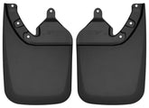 Husky Liners 2016 Toyota Tacoma w/ OE Fender Flares Custom Molded Rear Mud Guards - Black