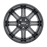 Weld Off-Road W143 17X10 Chasm 5X114.3 5X127 ET-18 BS4.75 Gloss Black MIL Windows 78.1