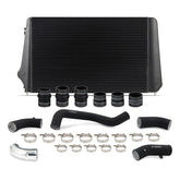 Mishimoto 17-19 GM L5P Duramax Intercooler Kit - Black w/ WBK Pipes